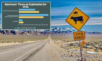 More than 40% of Americans believe some UFO sightings are alien spacecraft