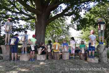 Op kamp in de pluktuin