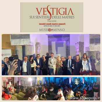 CAPUA, ‘VESTIGIA, SUI SENTIERI DELLE MATRES’ SUCCESSO DELL’EVENTO INAUGURALE - Appia Polis