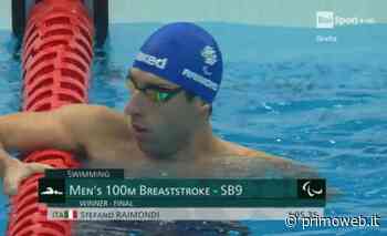 Paraolimpiadi, Zimella in festa per l'oro nei 100 rana del nuotatore Raimondi - PrimoWeb