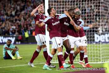 West Ham learn opponents ahead of European return - Barrhead News
