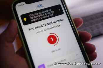 NHS Covid-19 app pings increase in Wales - Barrhead News