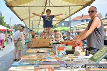 Dorpsplein wordt boekenmarkt