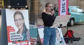 Linke-Bundestagskandidatin wirbt in Bruchsal für ihre politischen Ideen - BNN - Badische Neueste Nachrichten