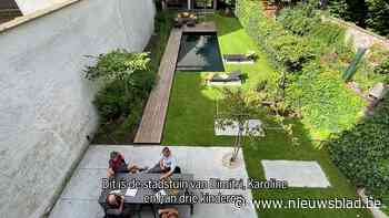 Afkoelen in de zwemvijver of zweten in de sauna: kijk binnen in de stadstuin van Dimitri en Karoline