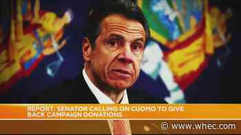 Report: Senator calling on Cuomo to give back campaign donations