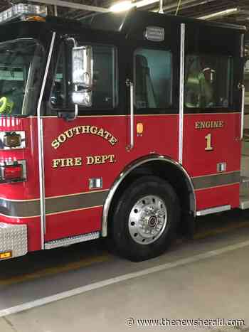 Vehicle crashes into Southgate fire cruiser headed to medical emergency - Southgate News Herald