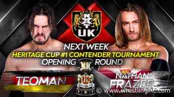 Heritage Cup Contender Opening Round Matches Continue Next Week On WWE NXT UK - Wrestling Inc.