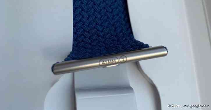 New leaked image shows Apple Watch Solo Loop in 41mm size for Series 7