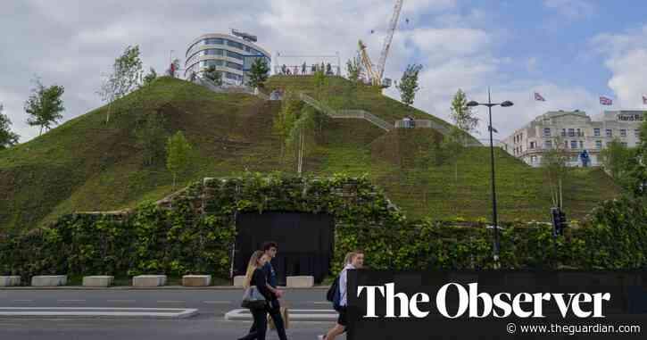 Scrawny trees, patchy grass, terrible view ... why £6m Marble Arch Mound still falls flat