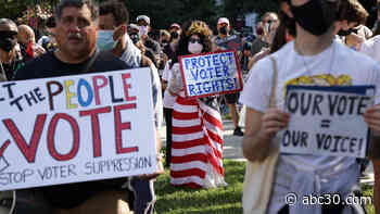 Coalitions march, rally in Washington, DC, to urge passage of federal voter protections