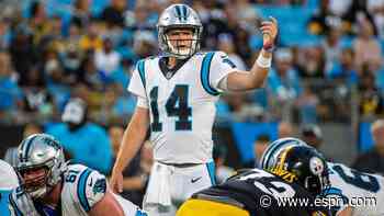 Darnold starting to find himself in Panthers' offense