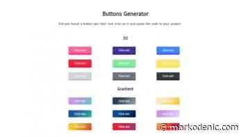 Buttons Generator - 100+ buttons you can use in your project