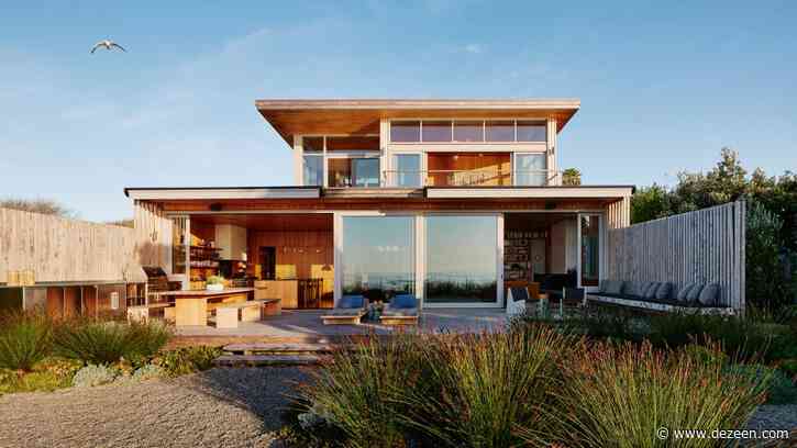 Salvaged wood wraps Surf House in Santa Cruz by Feldman Architecture