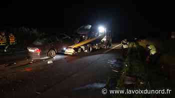 Trois jeunes gravement blessés dans un accident près d'Arras - La Voix du Nord