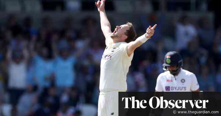 Ollie Robinson’s eventful year with England takes another upturn | Tanya Aldred