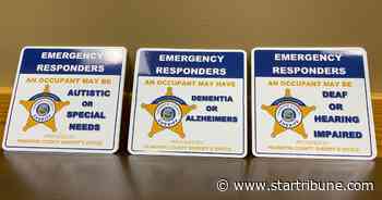 Hennepin County offers stickers to alert first responders to special needs