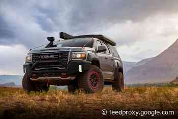 GMC shows off slick Canyon AT4 OVRLANDX concept