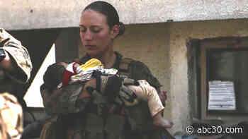 Sgt. Nicole Gee, slain Marine from Sacramento, cradled baby at Kabul airport 1 week before explosion