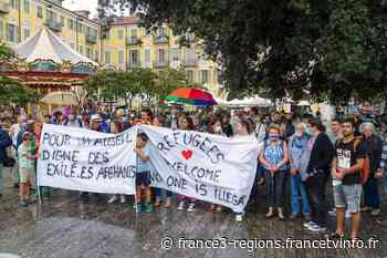 Nice : une manifestation pour demander l'accueil des réfugiés afghans en France - France 3 Régions