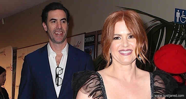 Sacha Baron Cohen Joins Isla Fisher at Cinefest OZ Film Festival 2021