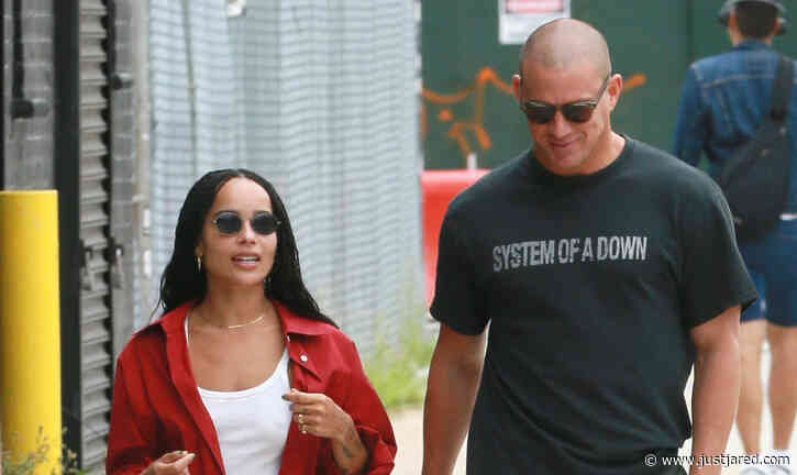 Channing Tatum & Zoe Kravitz Go for Saturday Stroll Around New York (Photos)