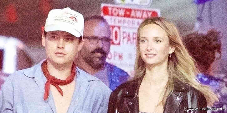 Cole Sprouse Stays Close with Girlfriend Ari Fournier After Dinner Date in Los Feliz
