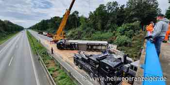 Lkw liegt quer auf A1 hinter Ascheberg - Richtung Dortmund komplett gesperrt | Ascheberg - Hellweger Anzeiger
