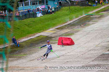 Rossendale: Skiers visit town for race from across the UK