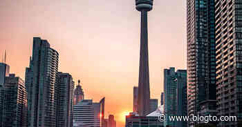 Toronto starts off day with vibrant sunrise and the photos are outstanding - blogTO