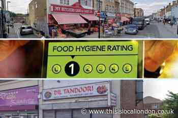 Bromley and Lewisham's worst hygiene-rated restaurants