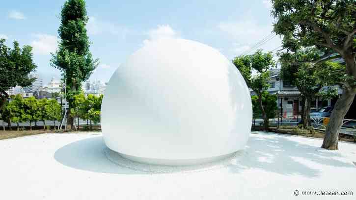 Kazoo Sato designs hemispherical public toilet for Tokyo