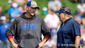 Joe Judge coaching New York Giants his way, despite similarities to New England Patriots