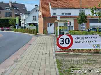 Sensibiliseringscampagne zones 30 van start bij de eerste schooldagen in Zwalm - NUUS