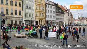 Demo am Augsburger Ulrichsplatz fordert Hilfe für Menschen in Afghanistan