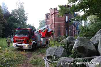 Alweer brand in leegstaand kasteel Lindenbos