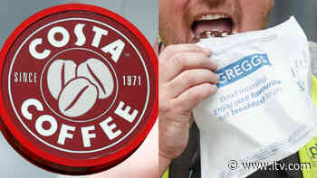 Costa and Greggs latest businesses missing items after food supply disruption - ITV News