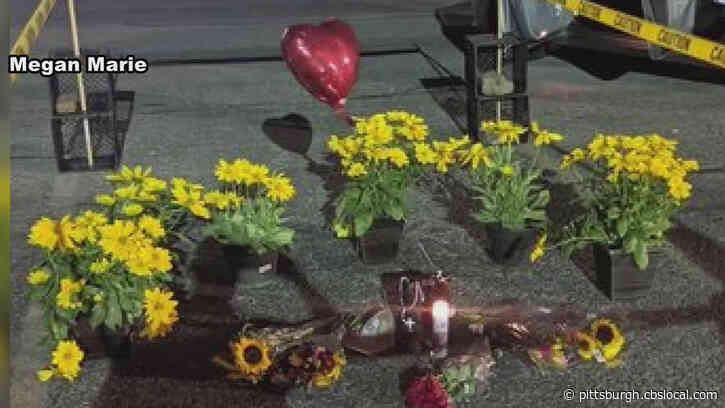 Memorial Put Together Outside Of The Lawrence County Jail After Corrections Officer Dies In Car Crash