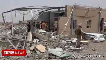 Yemen war: Drone attack on government airbase kills 30 soldiers