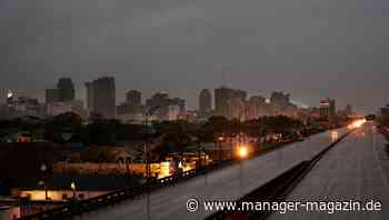 Hurrikan Ida: Ölproduktion an der US-Golfküste steht still