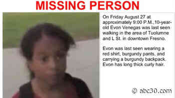 UPDATE: Fresno police say missing 10-year-old boy found safe