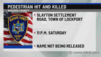 One person hit and killed by vehicle late Saturday night in Town of Lockport