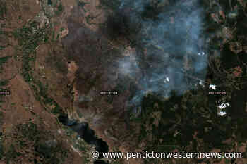 Nk'Mip Creek wildfire near Osoyoos continues to grow northwards – Penticton Western News - Penticton Western News
