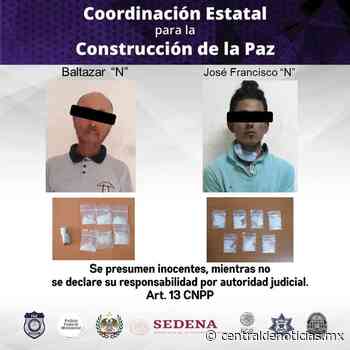 Arrestan a dos hombres con droga en Cuernavaca - Central de Noticias Mx