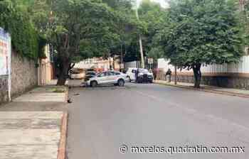 Impacta contra árbol y pierde la vida, en Cuernavaca - Quadratín - Quadratín Morelos