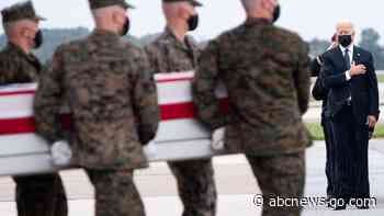 Afghanistan updates: Bidens attend dignified transfer of troops at Dover
