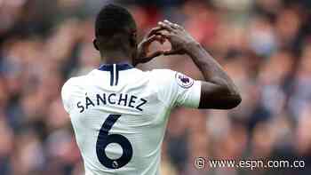 Dávinson Sánchez completó su tercer partido como titular en un Tottenham que volvió a ganar y comanda la Premier - ESPN
