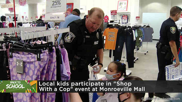 Several Local Police Departments Take Part In ‘Shop With A Cop’ At Monroeville Mall