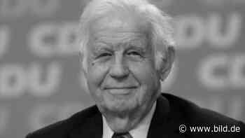 Dresden: Landtagspräsident will Kurt-Biedenkopf-Flughafen - BILD