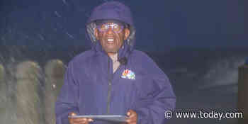 Al Roker shares behind-the-scenes clip of 'wild morning' before Hurricane Ida landfall